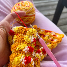 Load image into Gallery viewer, Upside Down Hand Dyed Merino Wool Superwash Sport Yarn