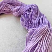 Load image into Gallery viewer, OOAK Variant (Trial 1) of Levitating - Hand Dyed Merino Wool & Recycled Nylon Superwash Yarn