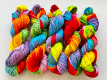 Load image into Gallery viewer, Lollipop Hand Dyed 100% Andean Highland Wool Chunky Yarn