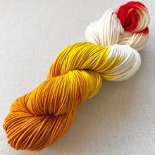 Load image into Gallery viewer, OOAK Variant (Trial 2) of Upside Down - Hand Dyed Superwash 100% Merino Wool DK Yarn