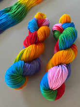 Load image into Gallery viewer, Lollipop Hand Dyed 100% Merino Wool Superwash Extra Soft DK Yarn