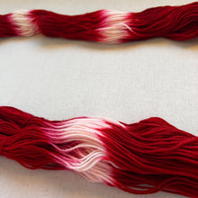 Load image into Gallery viewer, Velvet (Red Velvet Cake) Hand Dyed Merino Wool Superwash Sport Yarn
