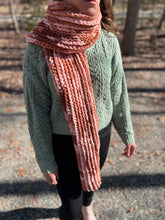 Load image into Gallery viewer, Something to Love Scarf Easy Crochet Pattern_ Version With Bernat Blanket Yarn