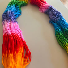Load image into Gallery viewer, Lollipop Hand Dyed 100% Merino Wool Superwash Extra Soft DK Yarn