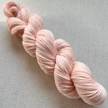 Load image into Gallery viewer, The Middle (Cream in Middle of Strawberry Sugar Wafer) Hand Dyed 100% Merino Wool Superwash Extra Soft DK Yarn