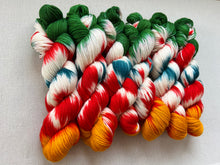 Load image into Gallery viewer, Send in the Clowns (Joaquin Phoenix Joker) Hand Dyed Merino Wool & Cashmere Yarn