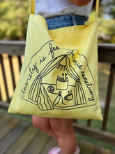 Load image into Gallery viewer, Yarn is Sanctuary Cross-Body Project Bag