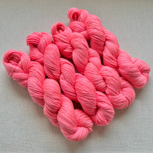 Load image into Gallery viewer, Yummy (Strawberry Sugar Wafer) Hand Dyed 100% Merino Wool Superwash Extra Soft DK Yarn