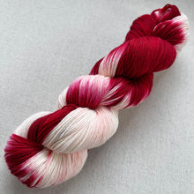 Load image into Gallery viewer, OOAK Variant (Trial 7) of Velvet -  Hand Dyed Merino Wool, Cashmere and Nylon Superwash Sock/Fingering Yarn