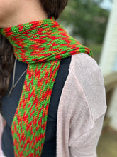 Load image into Gallery viewer, Something to Love (One & Two-Color Version) Scarf Easy Crochet Pattern