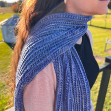 Load image into Gallery viewer, Against the Wind Scarf Crochet Pattern