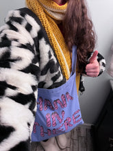 Load image into Gallery viewer, Hank in There Cross-Body Project Bag