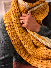 Load image into Gallery viewer, Sugar, Sugar (Strawberry Sugar Wafer) Shawl Crochet Pattern