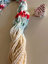 Load image into Gallery viewer, It’s Beginning to Look a Lot Like Christmas Hand Dyed 100% Merino Wool Superwash Chunky Yarn