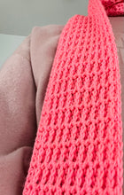 Load image into Gallery viewer, Sugar, Sugar (Strawberry Sugar Wafer) Scarf Crochet Pattern