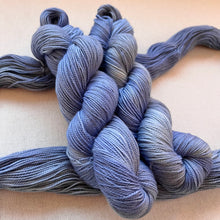 Load image into Gallery viewer, Blue Jeans Hand Dyed Merino Wool & Recycled Nylon Superwash Yarn