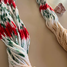 Load image into Gallery viewer, It’s Beginning to Look a Lot Like Christmas Hand Dyed 100% Merino Wool Superwash Chunky Yarn