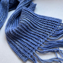 Load image into Gallery viewer, Against the Wind Scarf Crochet Pattern