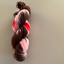 Load image into Gallery viewer, OOAK Variant of Sugar (Trial 1) Hand Dyed Superwash 100% Merino Wool DK Yarn