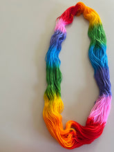 Load image into Gallery viewer, OOAK Variant of Lollipop Hand Dyed 100% Merino Wool Superwash Extra Soft DK Yarn