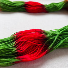 Load image into Gallery viewer, OOAK Variant (Trial 2) of Apple Orchard Hand Dyed Merino Wool & Nylon Superwash Yarn