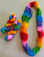 Load image into Gallery viewer, Lollipop Hand Dyed 100% Merino Wool Superwash Extra Soft DK Yarn