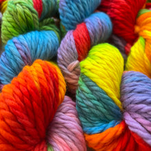 Load image into Gallery viewer, Lollipop Hand Dyed 100% Andean Highland Wool Chunky Yarn