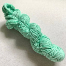 Load image into Gallery viewer, OOAK Variant (Trial 3) of Mother Big River Hand Dyed Superwash Merino Wool & Nylon Sparkle Sock Yarn