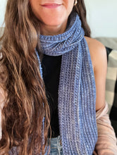 Load image into Gallery viewer, Against the Wind Scarf Crochet Pattern