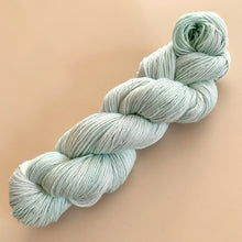 Load image into Gallery viewer, OOAK Variant (Trial 5) of Mother Big River Hand Dyed Superwash Merino Wool & Nylon Sparkle Sock Yarn