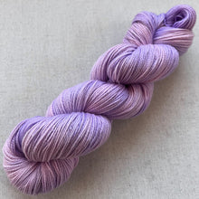 Load image into Gallery viewer, OOAK Variant (Trial 1) of Levitating - Hand Dyed Merino Wool & Recycled Nylon Superwash Yarn