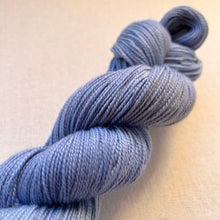 Load image into Gallery viewer, Blue Jeans Hand Dyed Merino Wool & Recycled Nylon Superwash Yarn