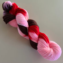 Load image into Gallery viewer, Sugar Hand Dyed 80% Merino Wool, 20% Recycled Nylon Superwash Sock/Fingering Yarn