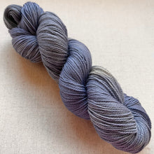 Load image into Gallery viewer, Blue Jeans - Acid Wash Lot - Hand Dyed Merino Wool & Recycled Nylon Superwash Yarn