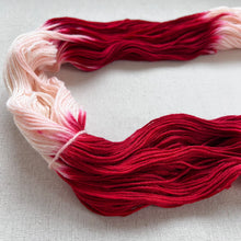 Load image into Gallery viewer, OOAK Variant (Trial 7) of Velvet -  Hand Dyed Merino Wool, Cashmere and Nylon Superwash Sock/Fingering Yarn
