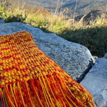 Load image into Gallery viewer, Falling Scarf Crochet Pattern - Sock/Fingering Weight Yarn - One Hank Wonder