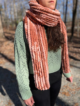 Load image into Gallery viewer, Something to Love Scarf Easy Crochet Pattern_ Version With Bernat Blanket Yarn
