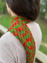 Load image into Gallery viewer, Something to Love (One & Two-Color Version) Scarf Easy Crochet Pattern