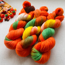 Load image into Gallery viewer, I Want Candy (Lighter Color Batch) - Hand Dyed Merino Wool & Nylon Superwash Sock/Fingering Weight Yarn