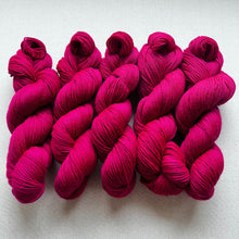 Load image into Gallery viewer, We Got the Beet - Lot 2 - Hand Dyed Merino Wool & Nylon Superwash Yarn