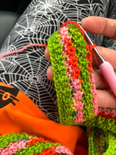 Load image into Gallery viewer, U Can’t Touch This Scarf Crochet Pattern - One Hank Wonder + 2-hank 2-color Version