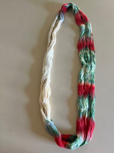 Load image into Gallery viewer, It’s Beginning to Look a Lot Like Christmas Hand Dyed Superwash 100% Fine Organic Merino Wool Sock Yarn