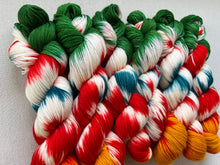 Load image into Gallery viewer, Send in the Clowns (Joaquin Phoenix Joker) Hand Dyed Merino Wool & Cashmere Yarn