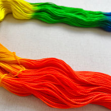 Load image into Gallery viewer, OOAK Variant (Trial 3) of Birds of a Feather Hand Dyed Merino Wool & Nylon Superwash Yarn