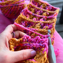Load image into Gallery viewer, Donut Go Breaking My Heart Hand Dyed 100% Merino Wool Superwash Chunky Yarn