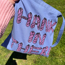 Load image into Gallery viewer, Hank in There Cross-Body Project Bag