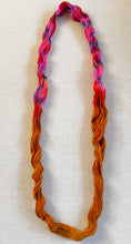 Load image into Gallery viewer, OOAK Variant (Trial 7) of Donut Go Breaking My Heart - Hand Dyed Merino Wool & Recycled Nylon Superwash Yarn - Mini Hank