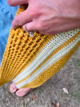 Load image into Gallery viewer, Sugar, Sugar (Strawberry Sugar Wafer) Shawl Crochet Pattern
