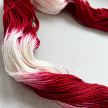 Load image into Gallery viewer, OOAK Variant (Trial 6) of Velvet -  Hand Dyed Merino Wool, Cashmere and Nylon Superwash Sock/Fingering Yarn