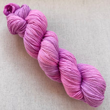 Load image into Gallery viewer, OOAK Variant (Trial 4) of Levitating - Hand Dyed Merino Wool & Recycled Nylon Superwash Yarn